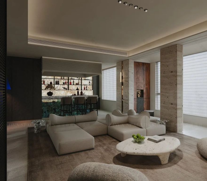 造境物象全案设计|310㎡ 奢适之居 独享清幽天地-12