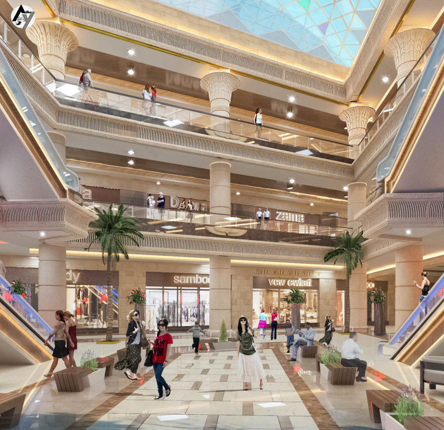 Bashtil 火车站购物中心丨埃及丨Diaconsult 办公室-19