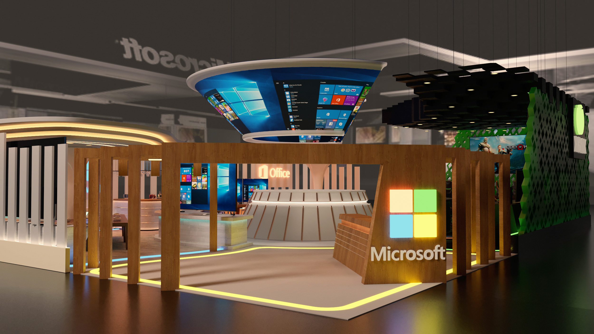 微软展览设计丨Helwan university 建筑系师生-18