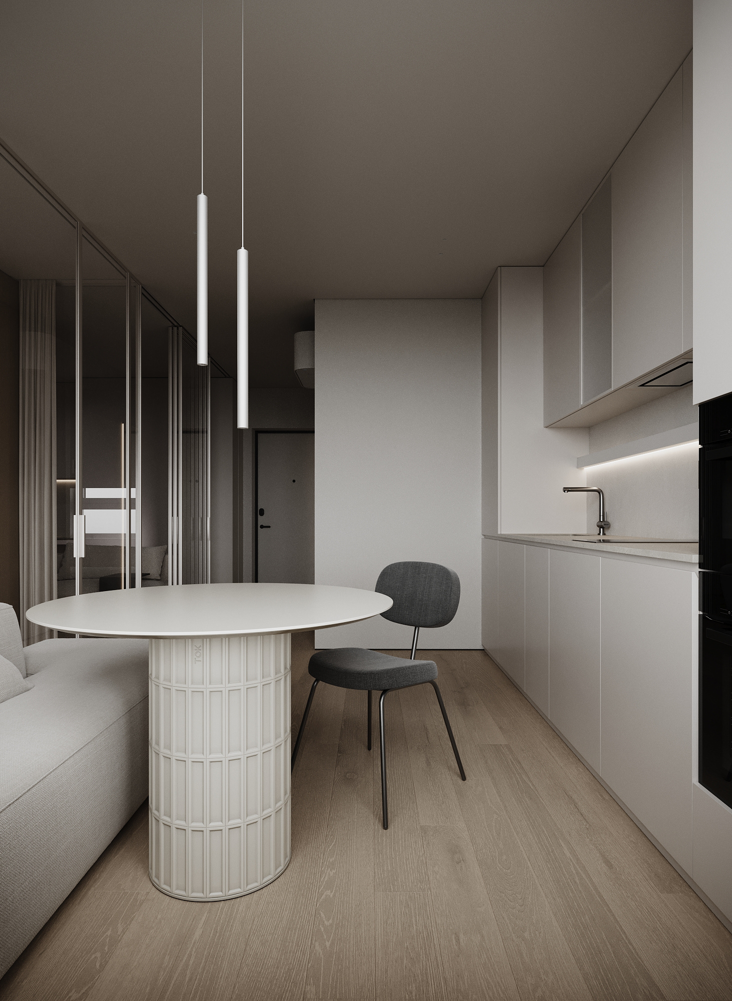 克里亚公寓，面积40平方米丨Como interior-13
