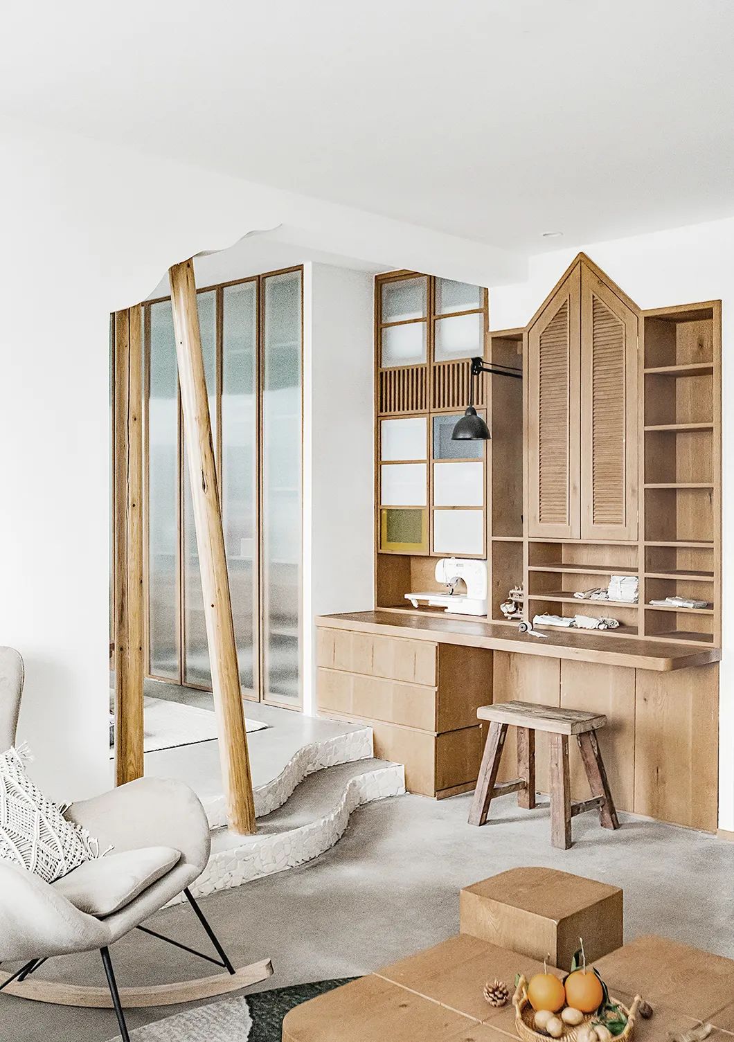 极简原木＋禅意！打造通透互动的舒适家居空间-15