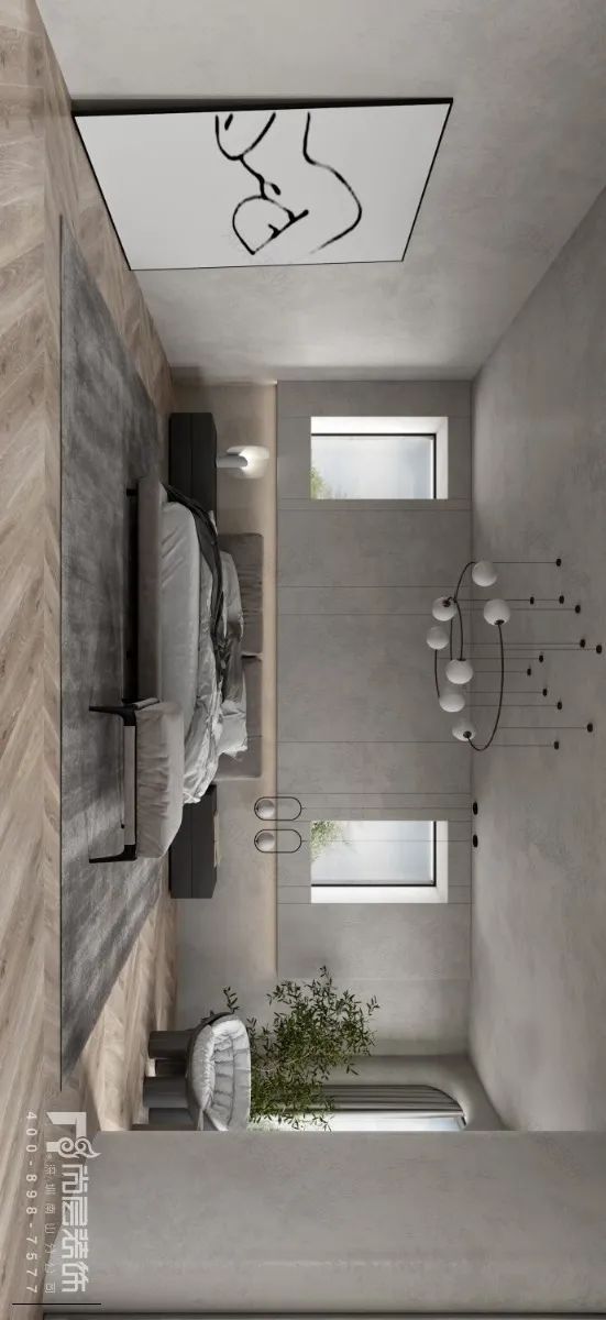 尚层南山设计|| “君之玲珑”侘寂美学,物质贫乏,精神富足-65