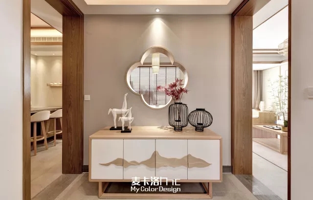 260㎡日式禅意风别墅  麦卡洛软装设计-5