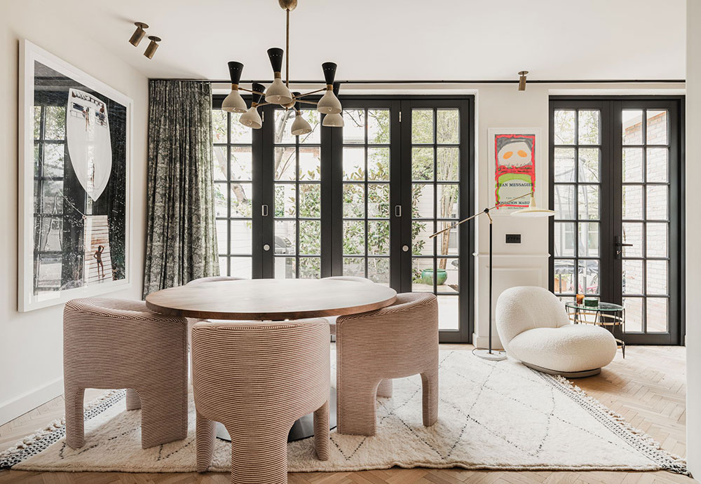 阿姆斯特丹时尚公寓 | 墙纸与设计的完美融合-11