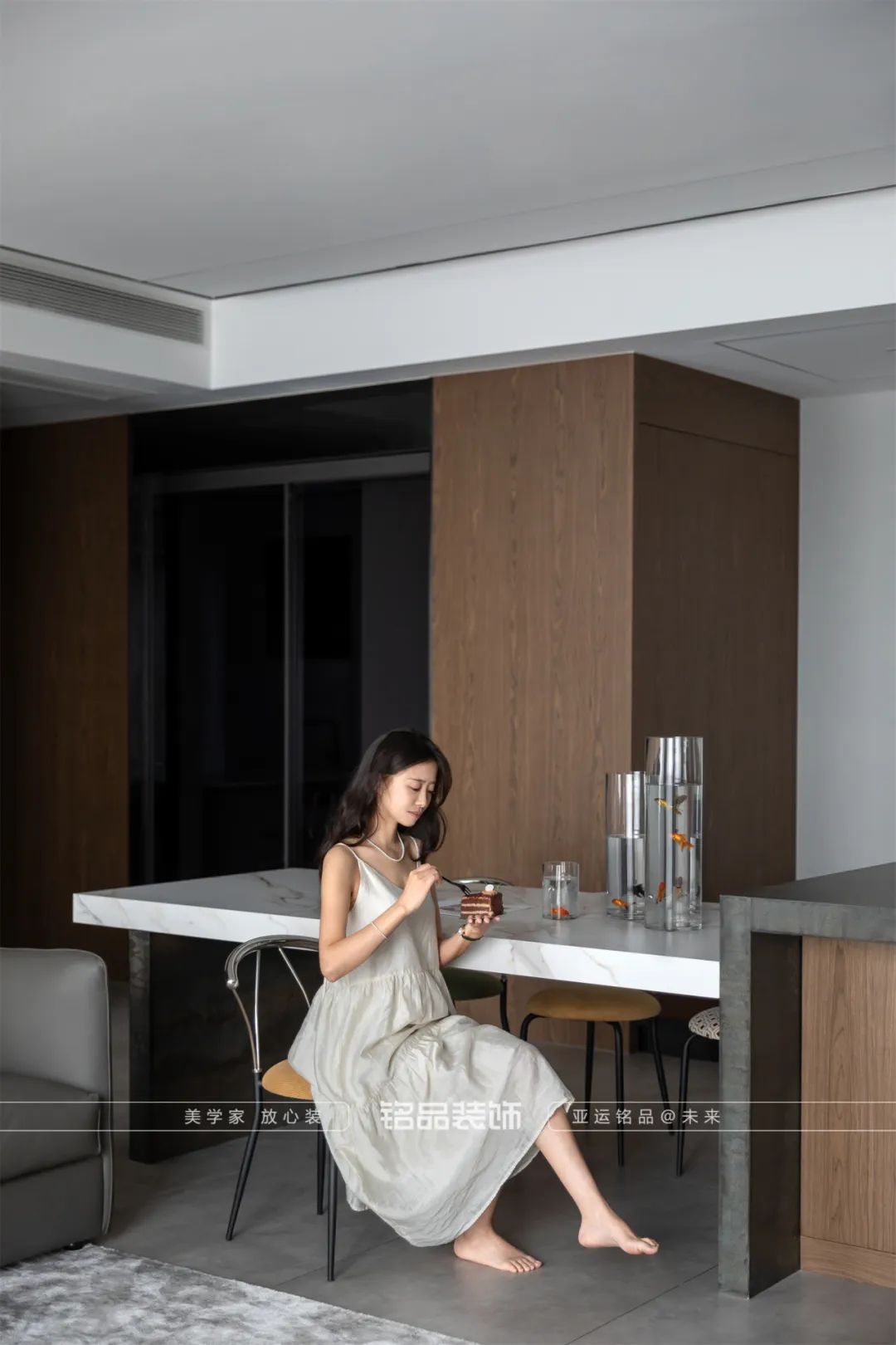 杭州康城一品现代轻奢风设计丨中国杭州丨铭品装饰-35