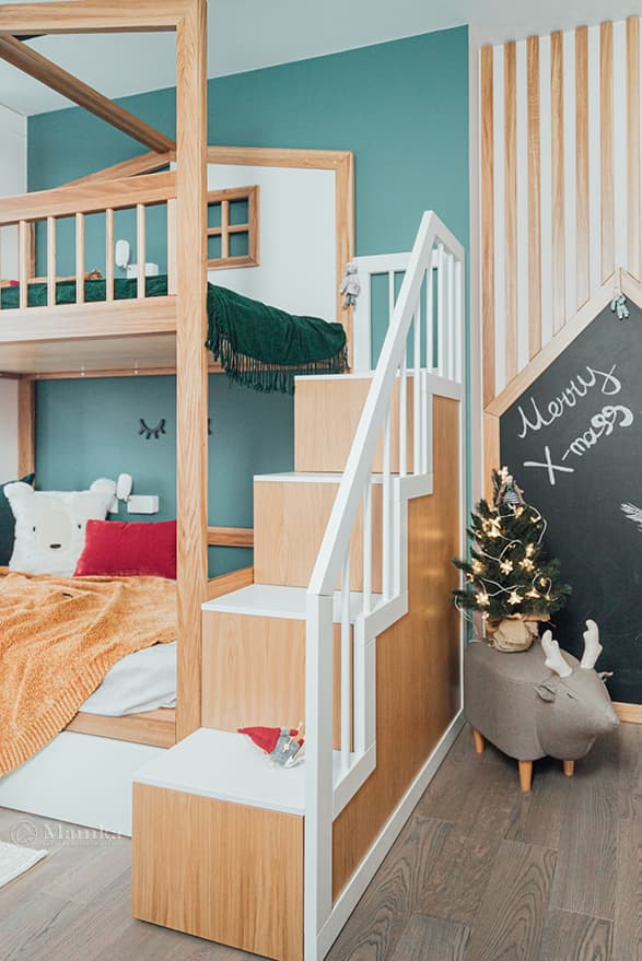 Комната девочки и мальчика Дмитрия Кожома ⋆ Фабрика мебели «Mamka™» ᐈ Эксперт детского пространства-4