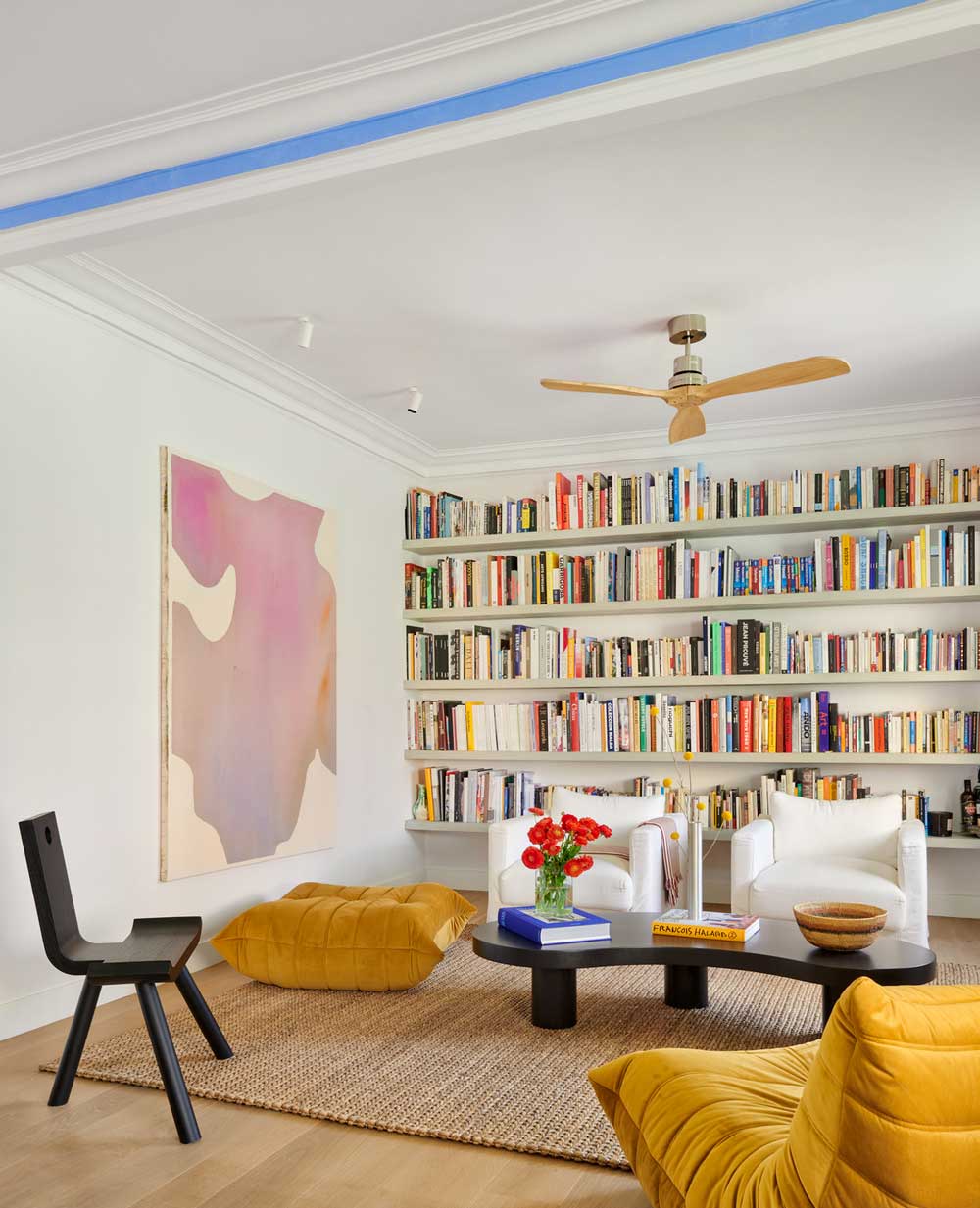 巴塞罗那设计师色彩斑斓的公寓-12