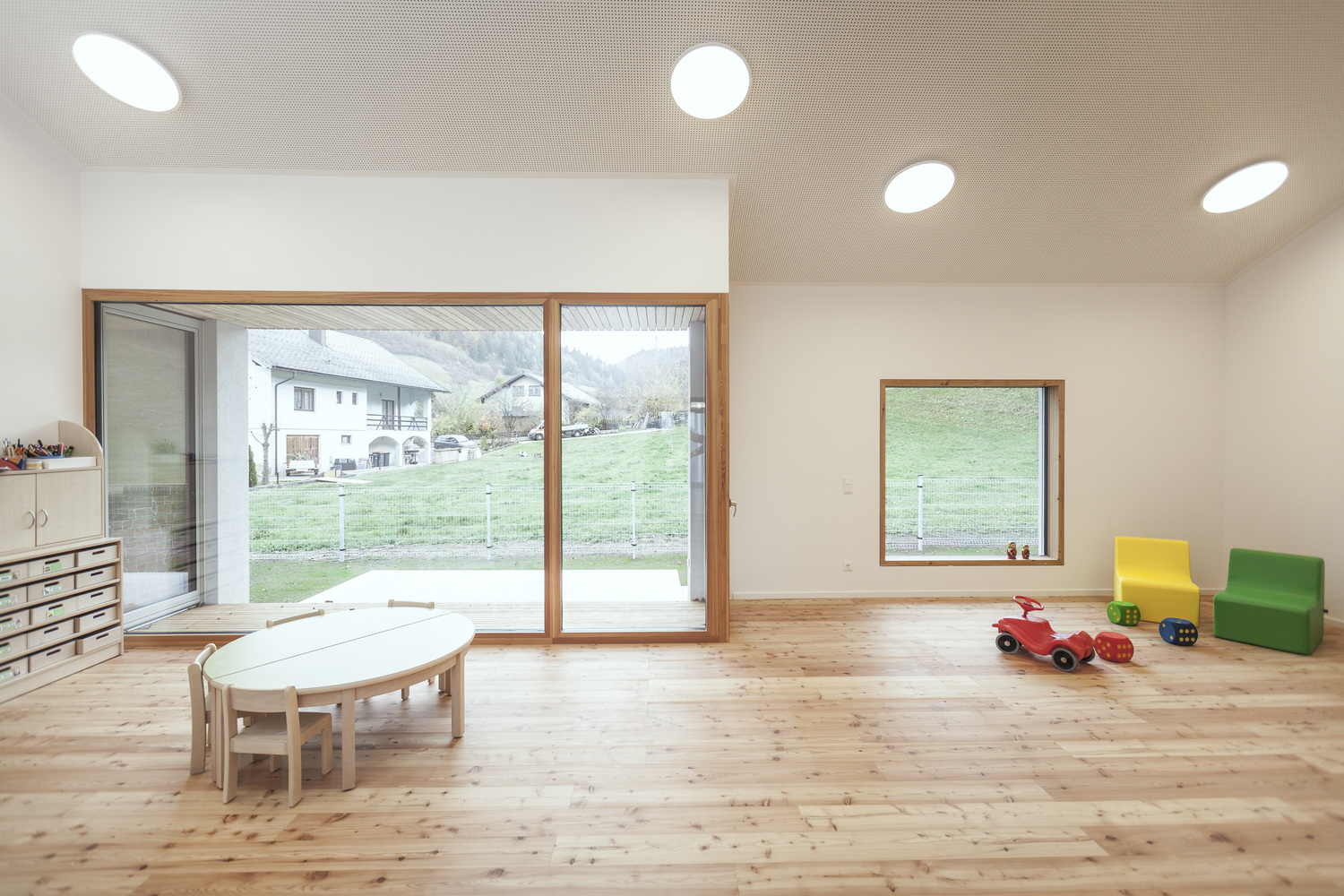 奥地利拉姆绍幼儿园丨Baukooperative-22