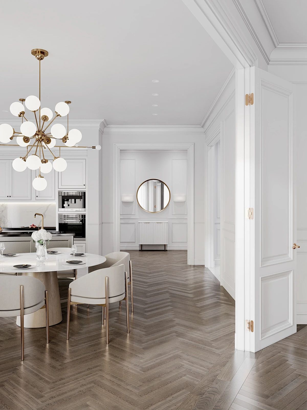 120㎡现代原木风公寓丨俄罗斯莫斯科丨Tanya Bykovskaya-13