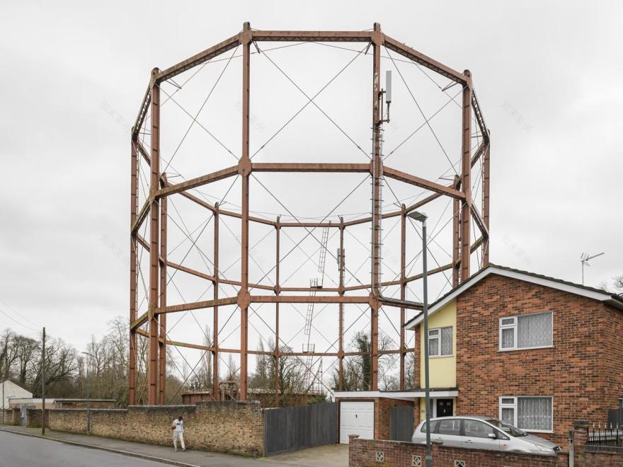 消逝的伦敦煤气罐 | 摄影师记录下城市中的工业遗迹-22