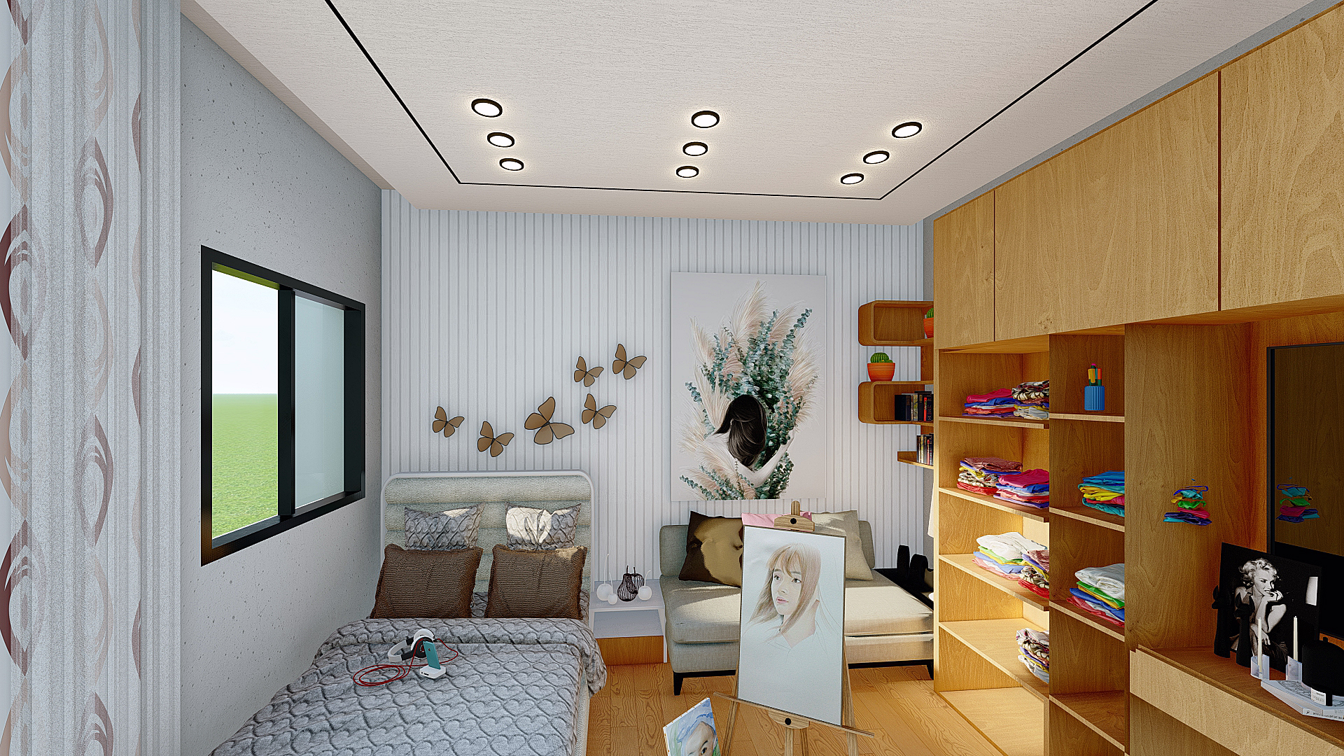 تصميم لوحده 200 متر بمصر-21