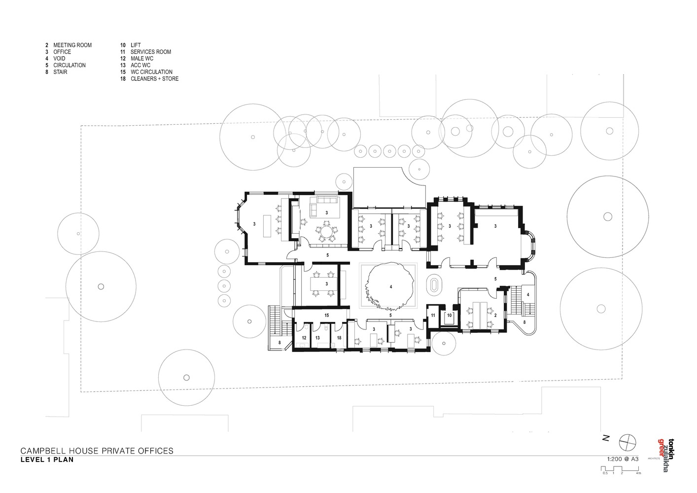 墨尔本 Campbell House 办公空间丨澳大利亚墨尔本-31