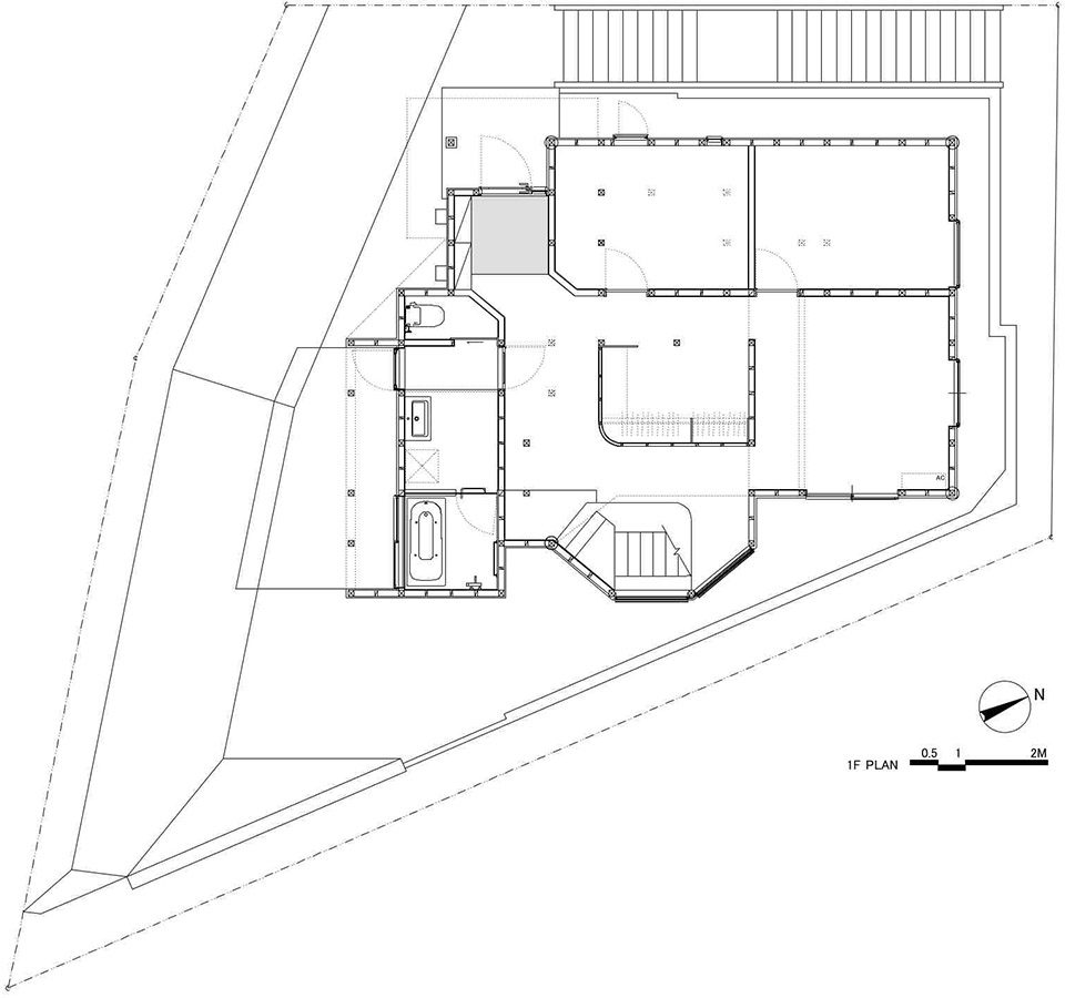 神奈川县日吉本町住宅改造 | 公园、阶梯、电线杆尽收眼底-29