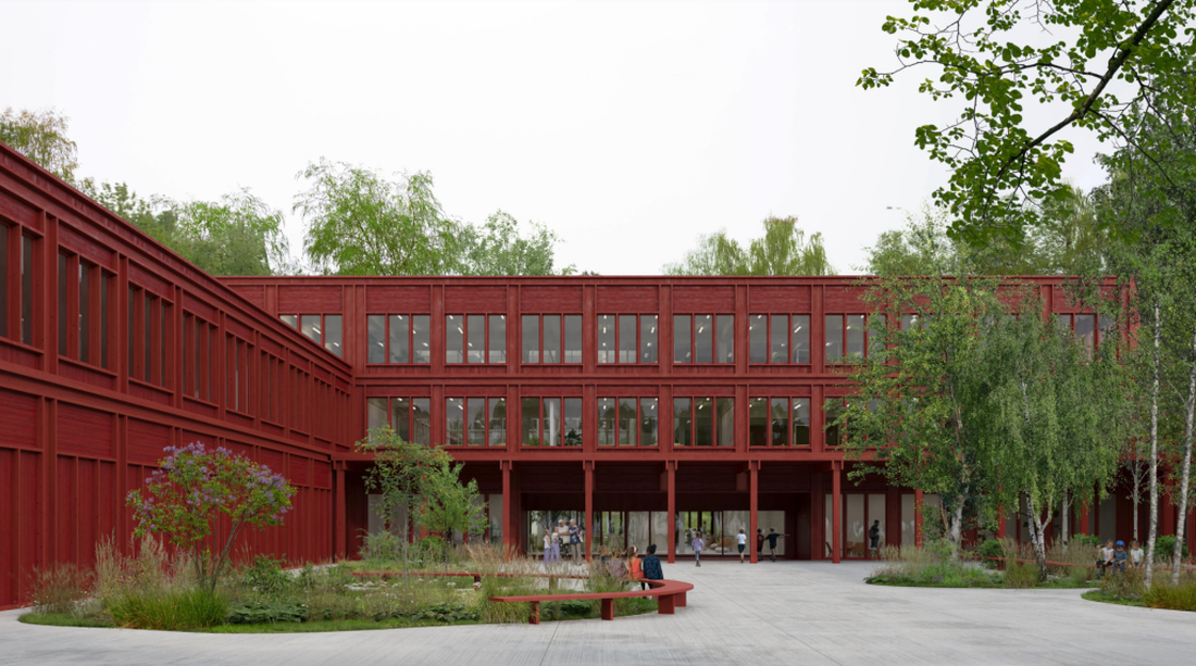 卡尔内奈儿童幼儿园及小学项目丨立陶宛维尔纽斯丨“A2SM”公司-0