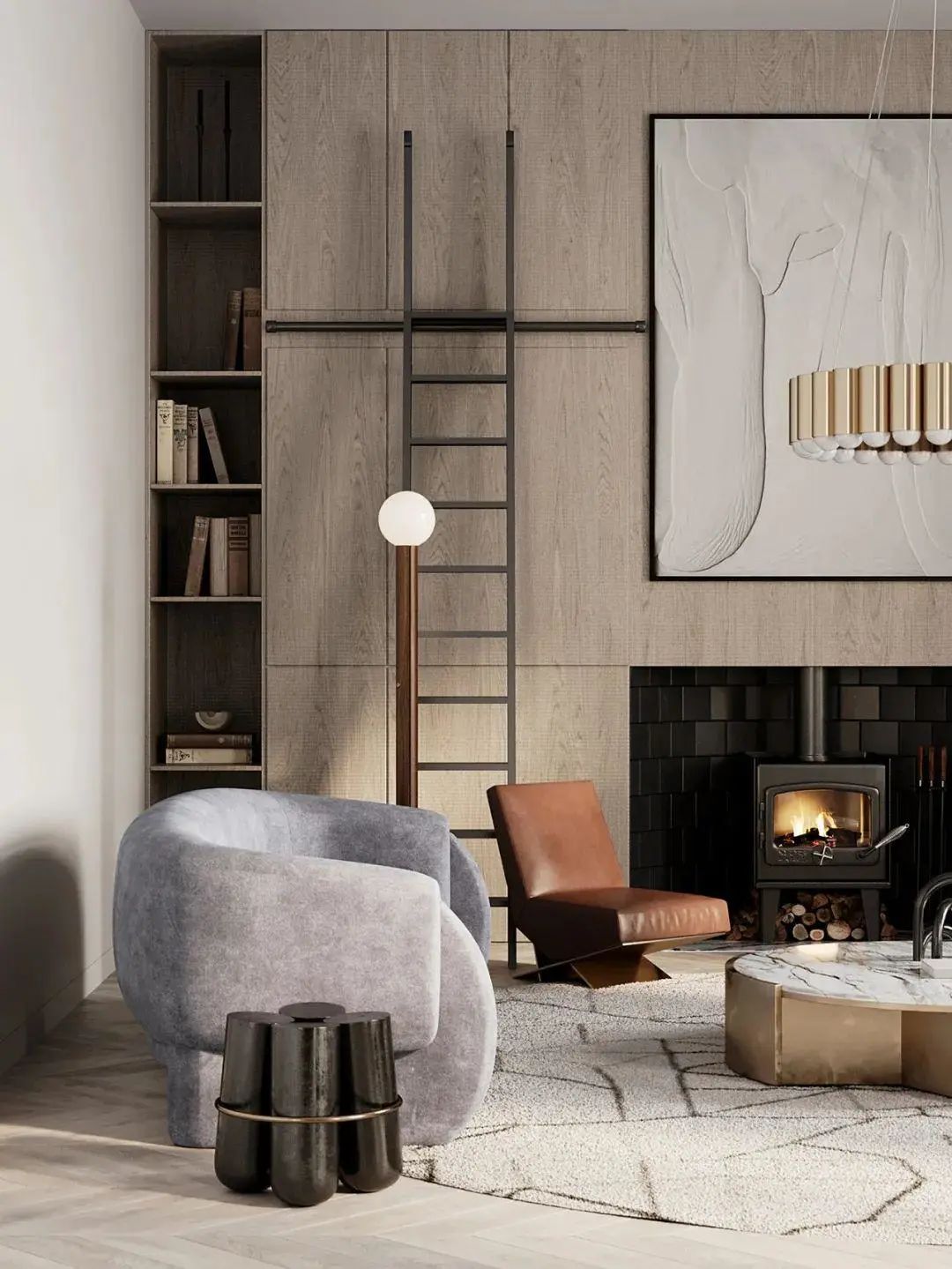 温暖原木空间，Artem Trigubchak 的新作惊艳亮相-6