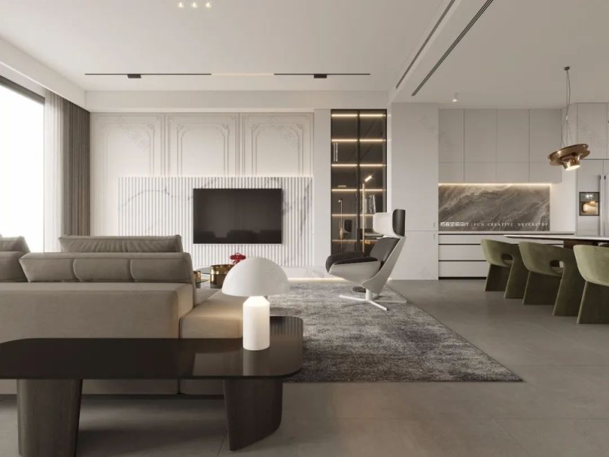 绍兴万晟悦府法式风情家居设计,优雅与实用兼具-1