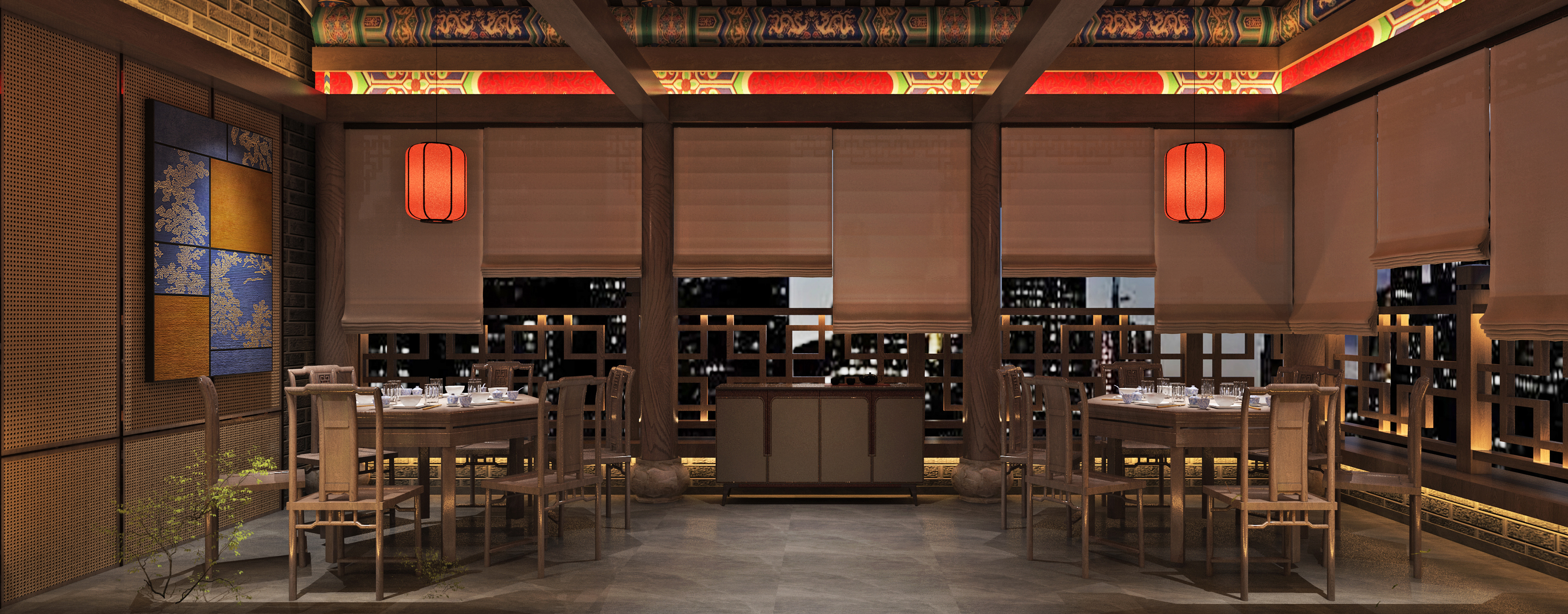 贾五熬鱼店铺室内设计-41