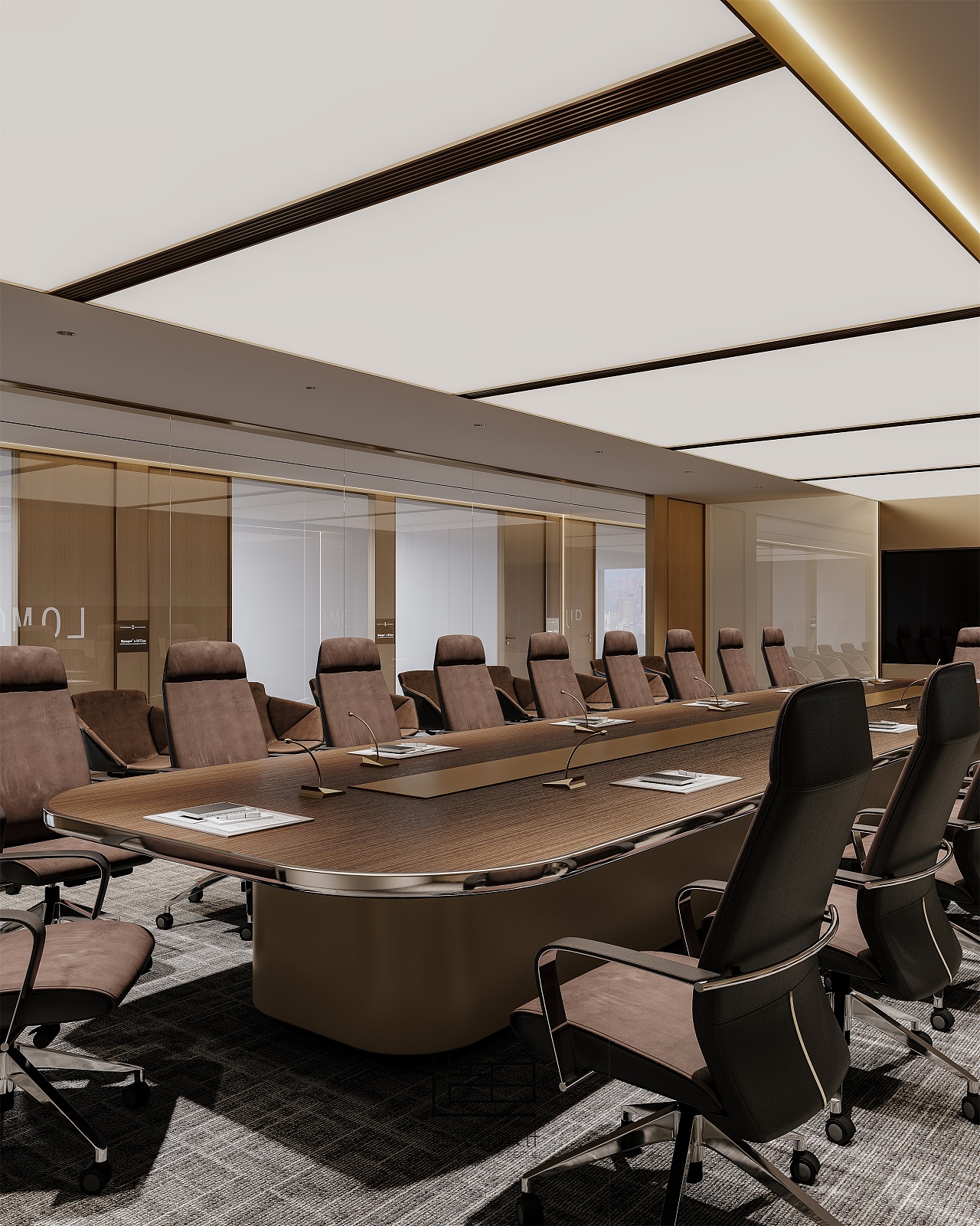 金该表现 | 招商办公设计表现 -29