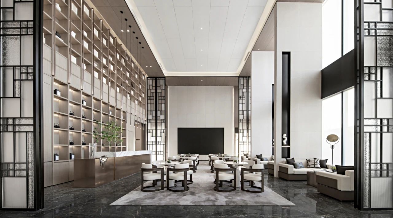 长沙卓越伊景苑营销中心丨中国长沙丨深圳市盘石室内设计有限公司-2