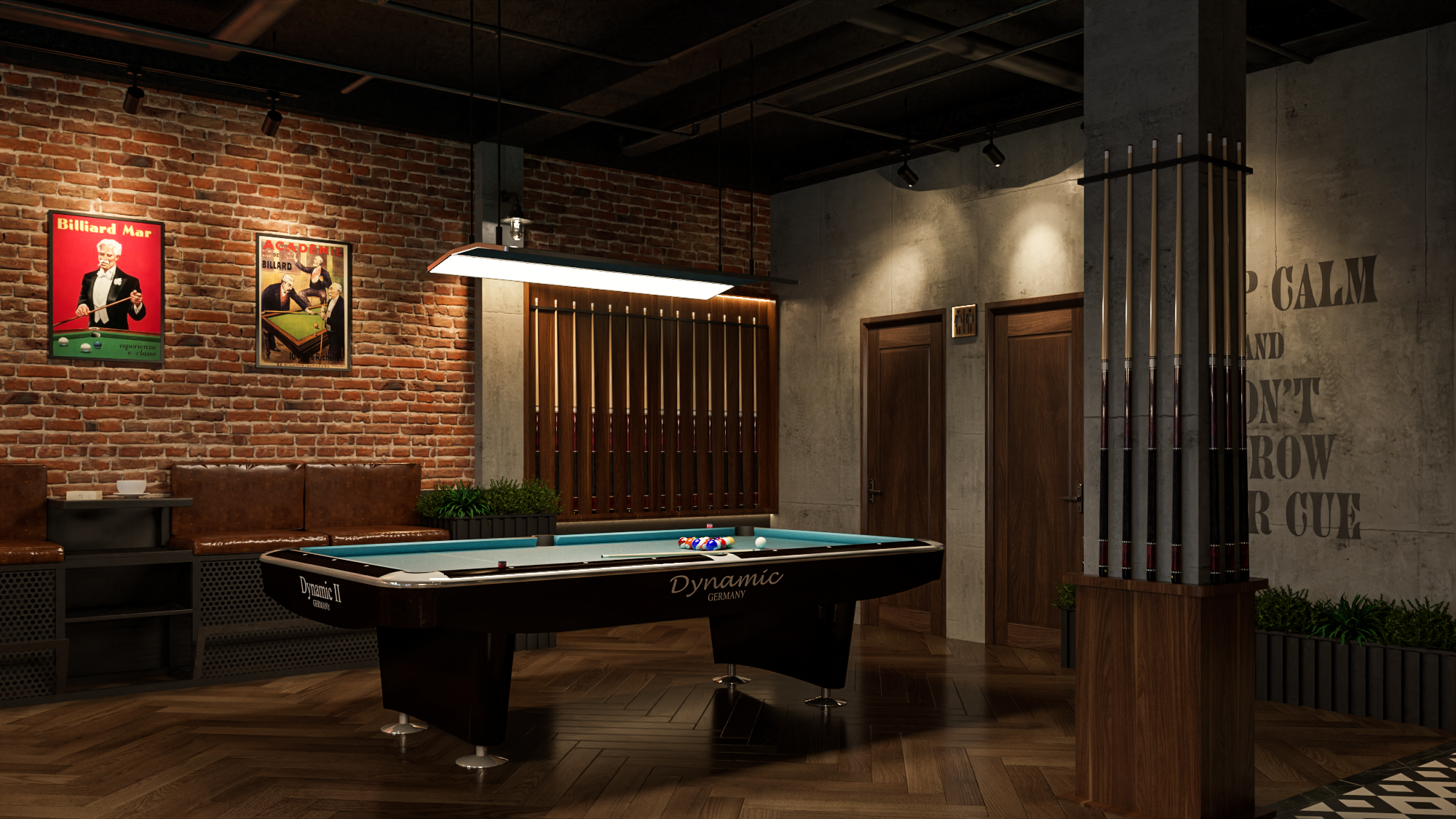 长杆台球俱乐部-9