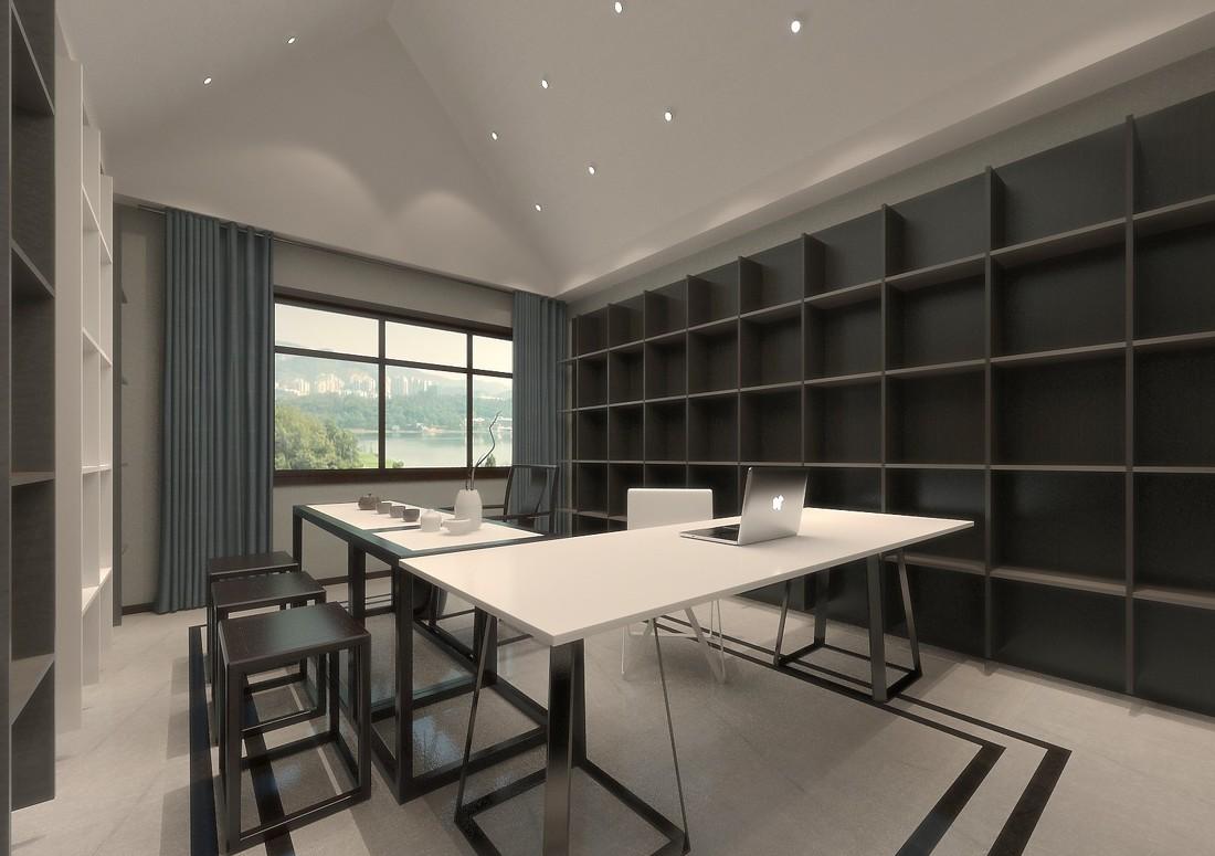 
水岸金湾二层---《墨染·云端》 -2