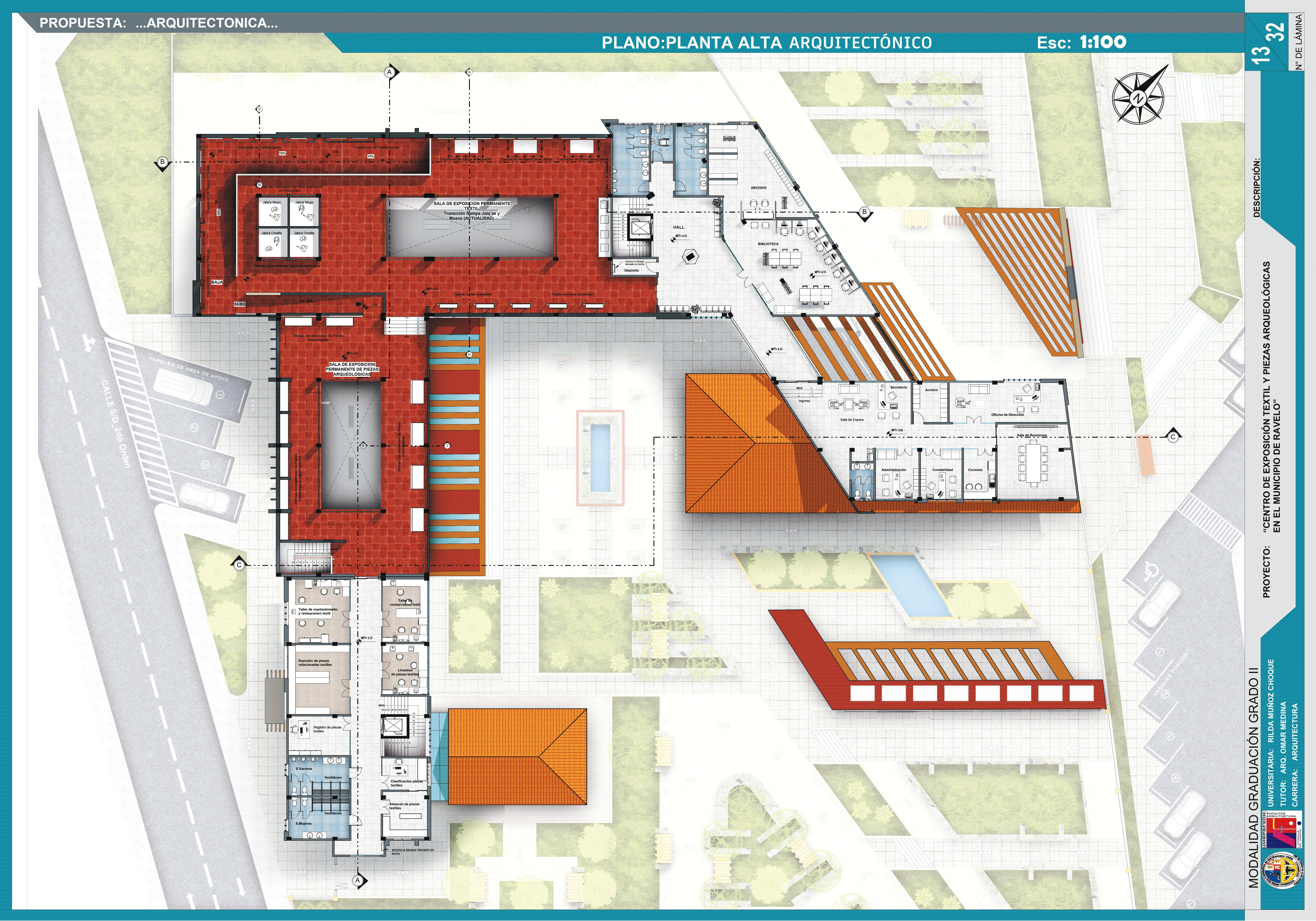 纺织和考古展览中心丨Muñoz Choque Rilda-29
