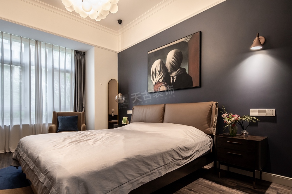 万科御澜道大平层曼哈顿风设计案例-9