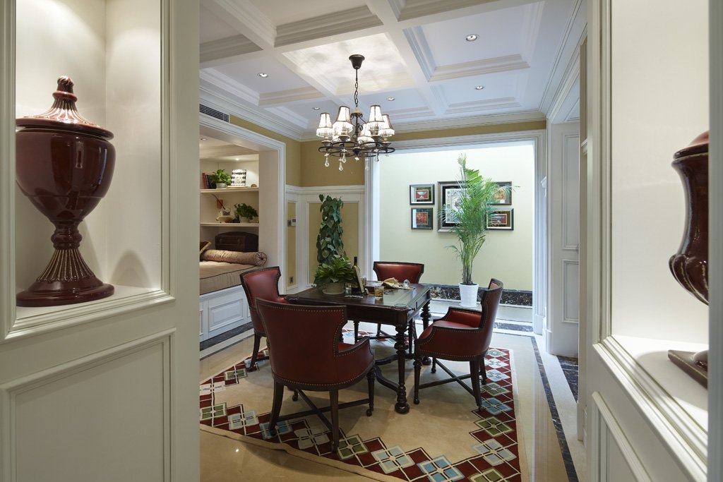 欧式 浙江戴昆绿城白沙湾玫瑰园样板间（一）-1