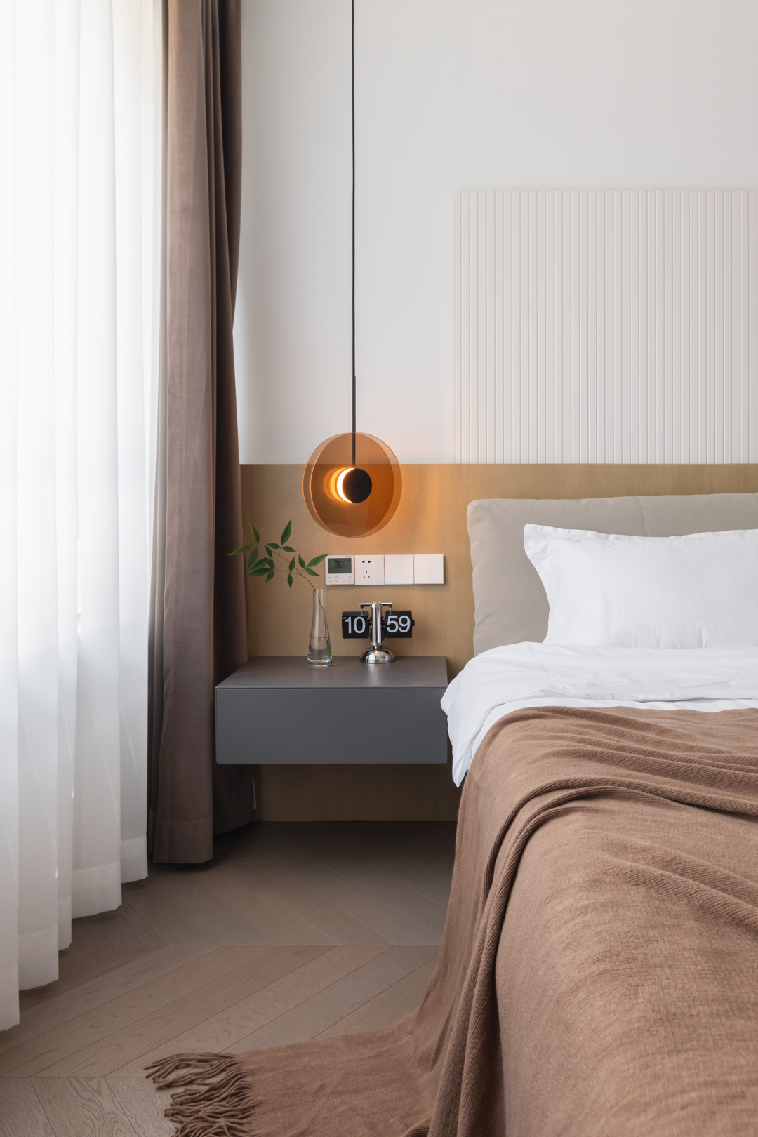 简约原木空间,打造温馨舒适的理想家丨中国台州丨本末空间设计-50