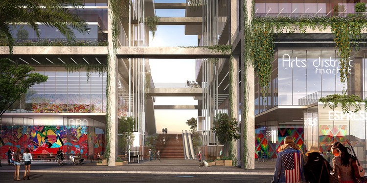 BIG 曝光洛杉矶河岸建筑群设计,拥抱城市文化-53