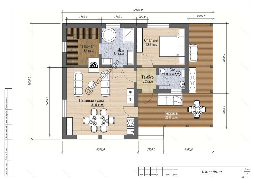带第二光源的桑拿房项目-5