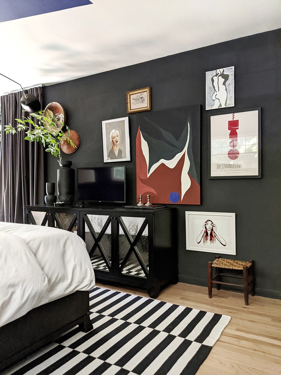 纽约设计师 Crystal Sinclair 私宅 | 自然元素与个性空间的完美融合-25