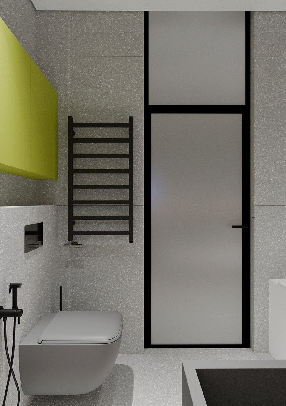 100㎡简约风湛蓝住宅设计 超精致！ | 疯狂爱设计-18