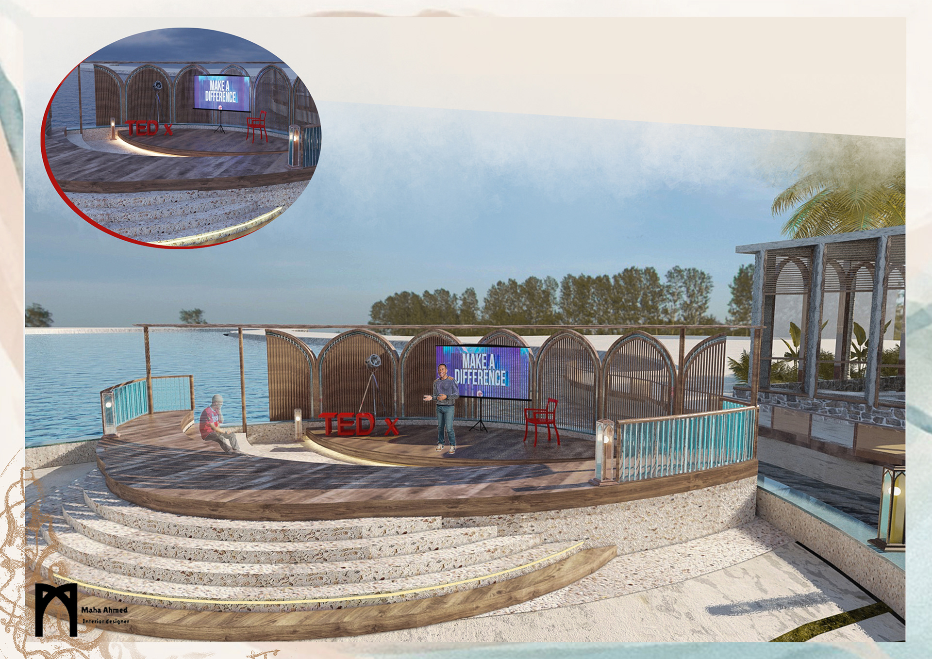 MOLTAQA 文化中心丨埃及开罗丨Maha Ahmed-13