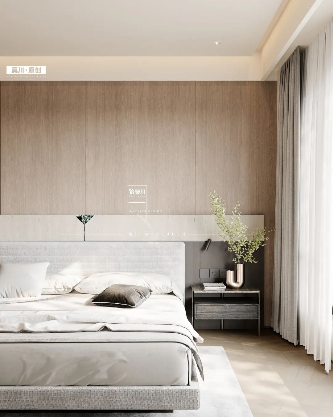 【莫川作品】深圳龙岗168㎡意式风格的家-64