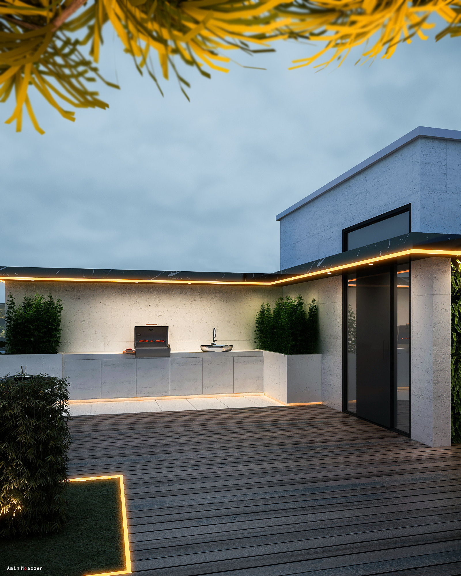 德黑兰屋顶花园丨IranTehran丨Teamwork Design-7