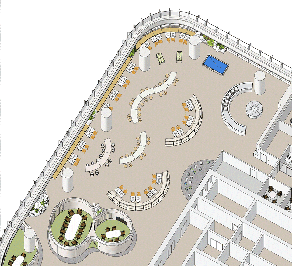 梯度与适度·陆家嘴某资产管理公司室内设计丨中国上海丨HCCH合尘建筑-66