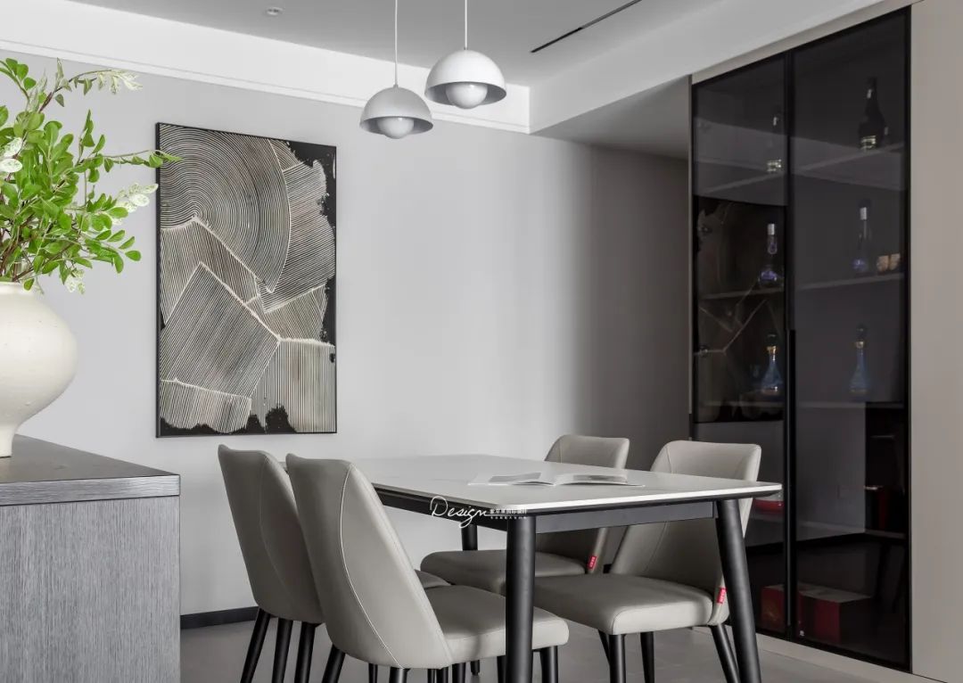 润城第四大道现代简约家居设计丨紫苹果装饰集团-33