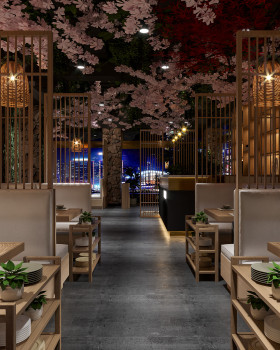 家庭氛围餐厅设计