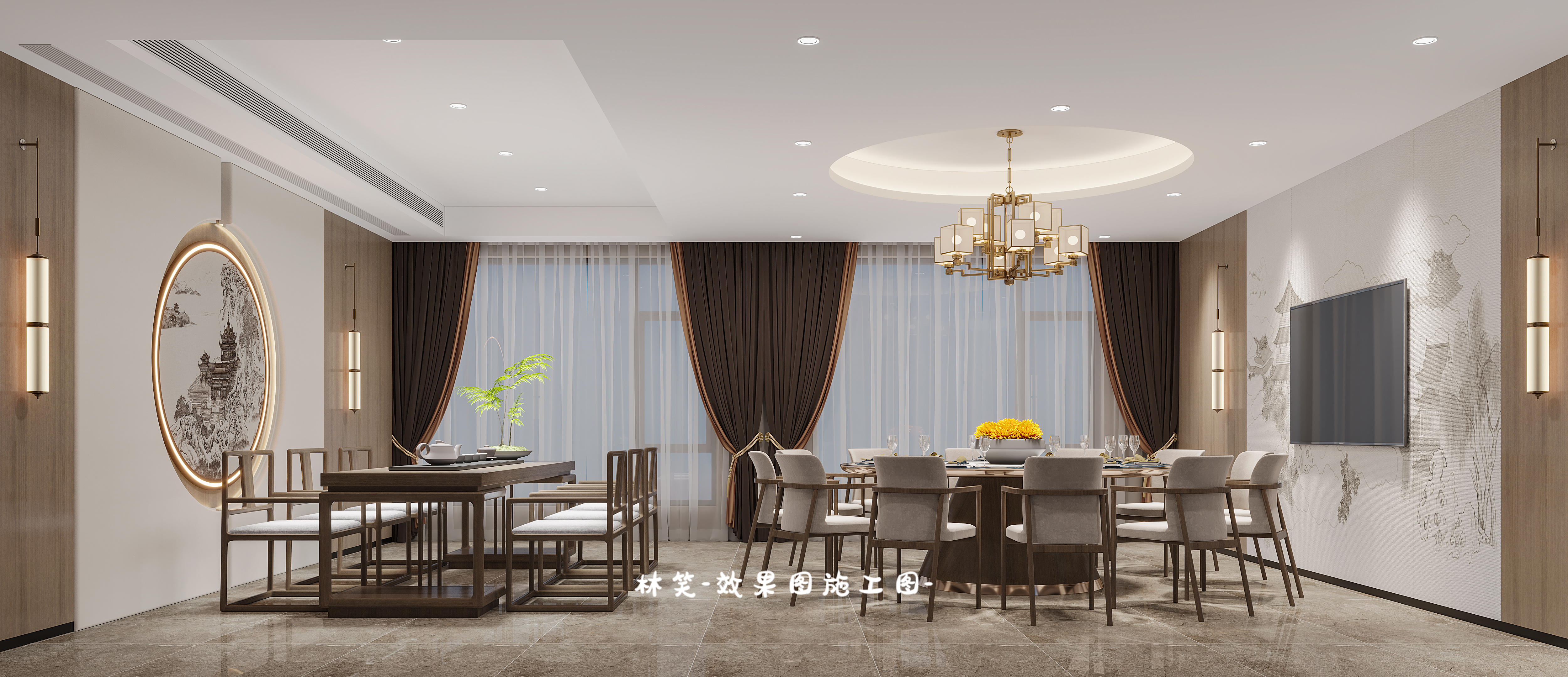 半盏清茶，诗意生活 | 新中式茶馆-4