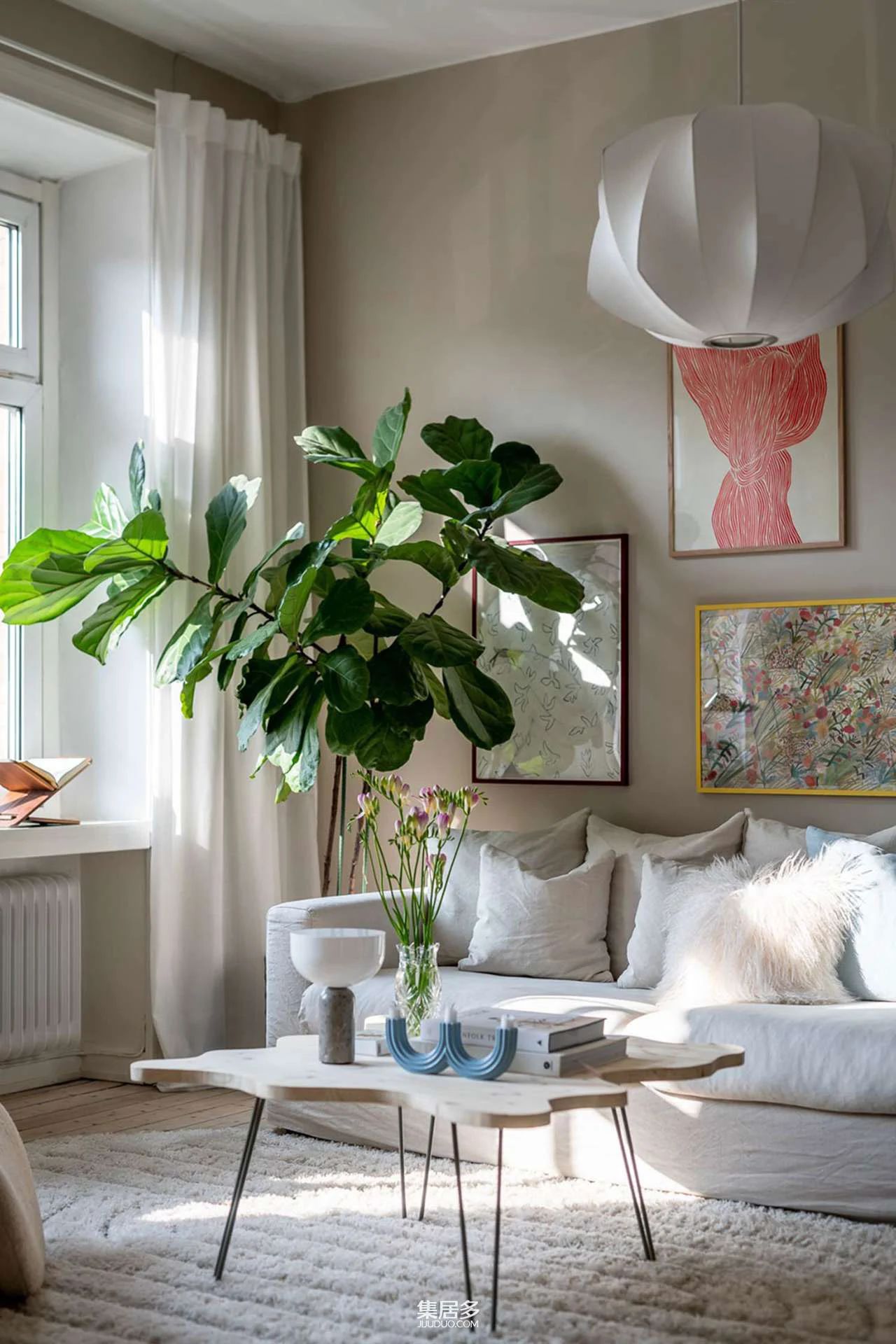 斯德哥尔摩的桑迪色调公寓丨瑞典斯德哥尔摩-20