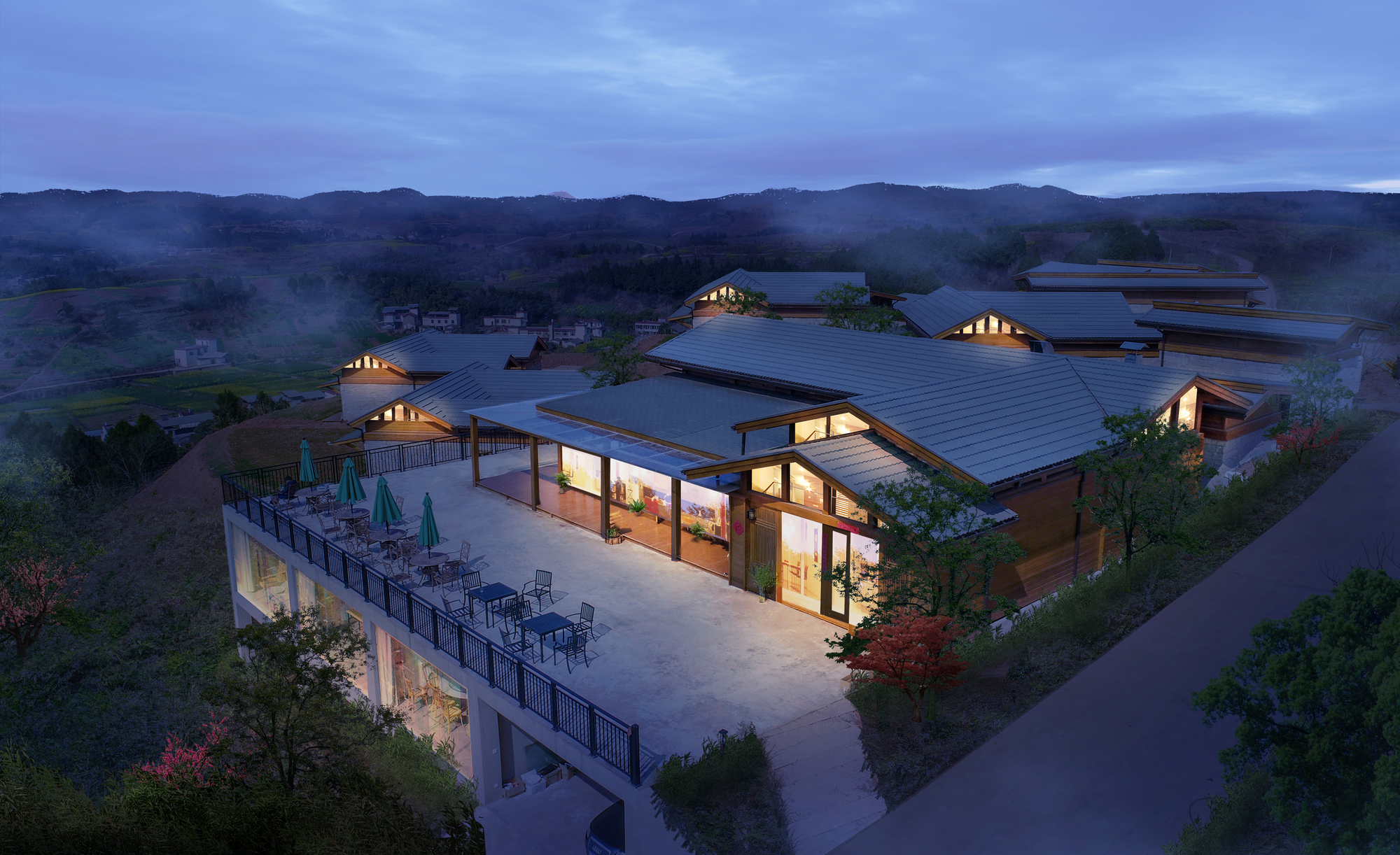 PoPoShang, YunShangJin Village Hotel / Beiwei 30 Architectural Design-35