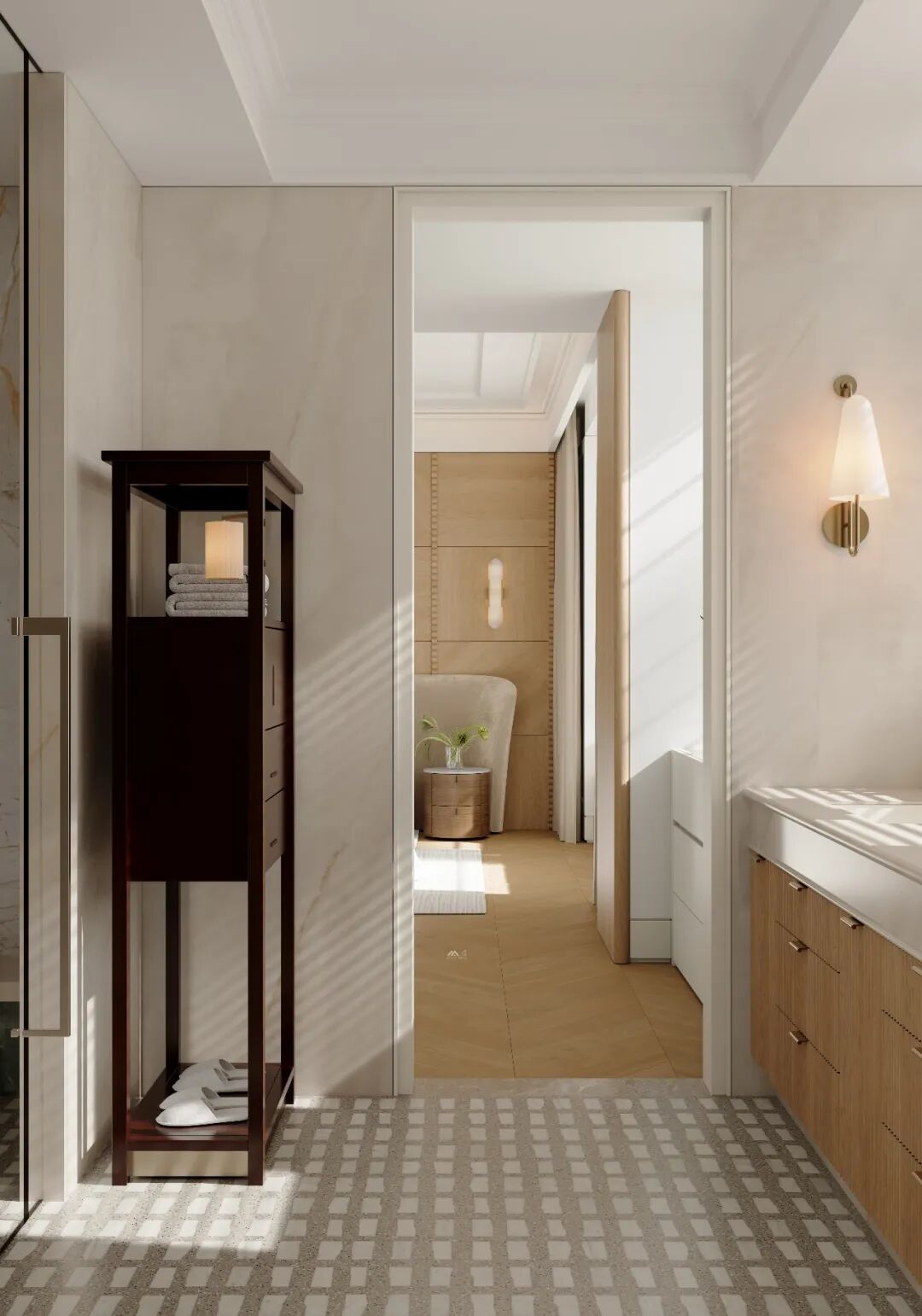 深圳400㎡大平层设计丨中国深圳丨HOMBLE红柏设计-71