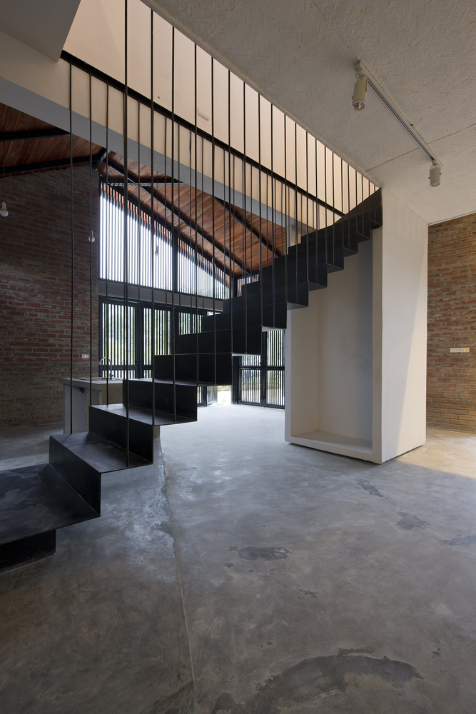 越南河内褶皱屋顶住宅丨TOOB STUDIO · Office Profile-55