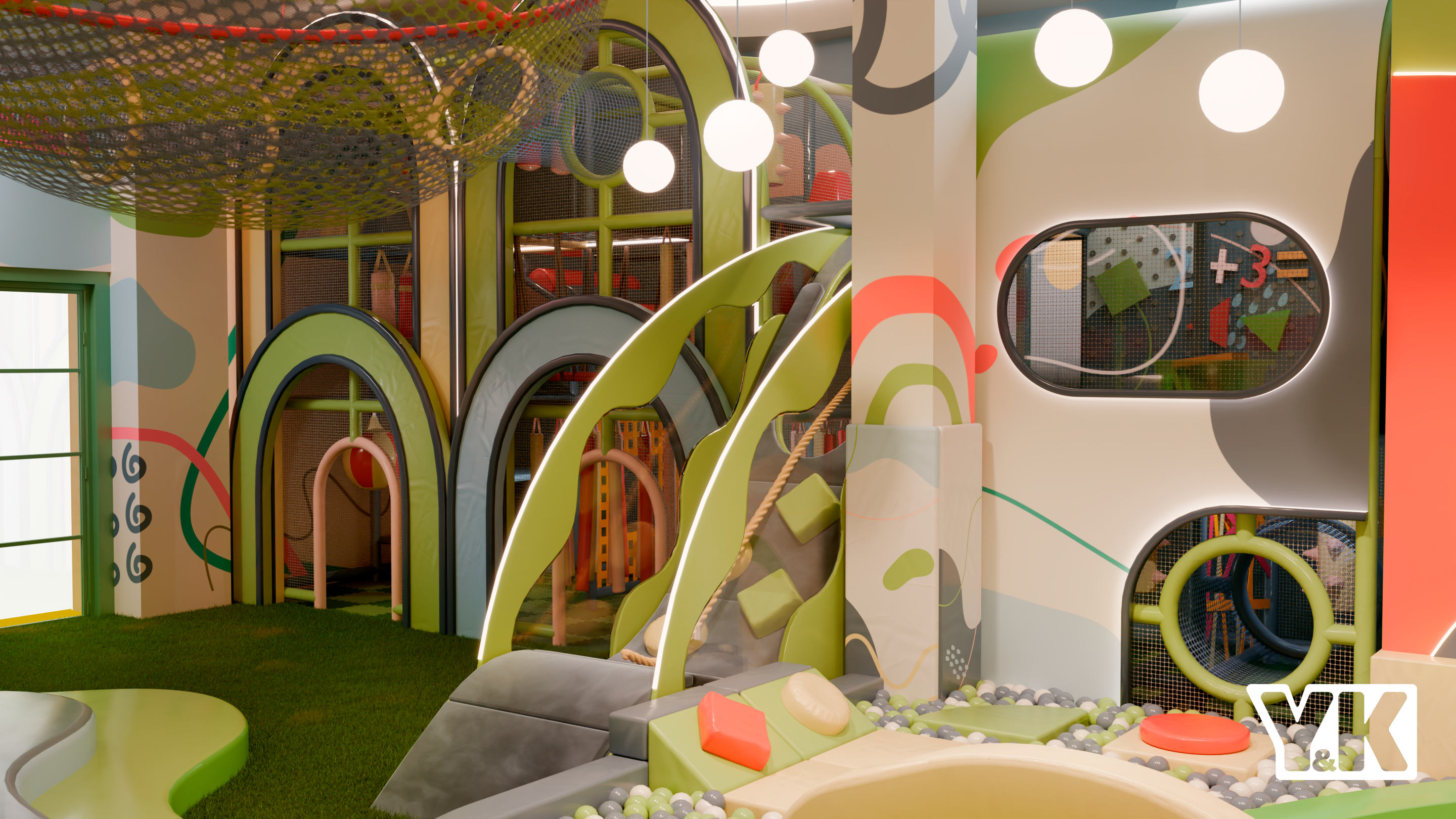 Flowpark — modular indoor playground for active kids-3