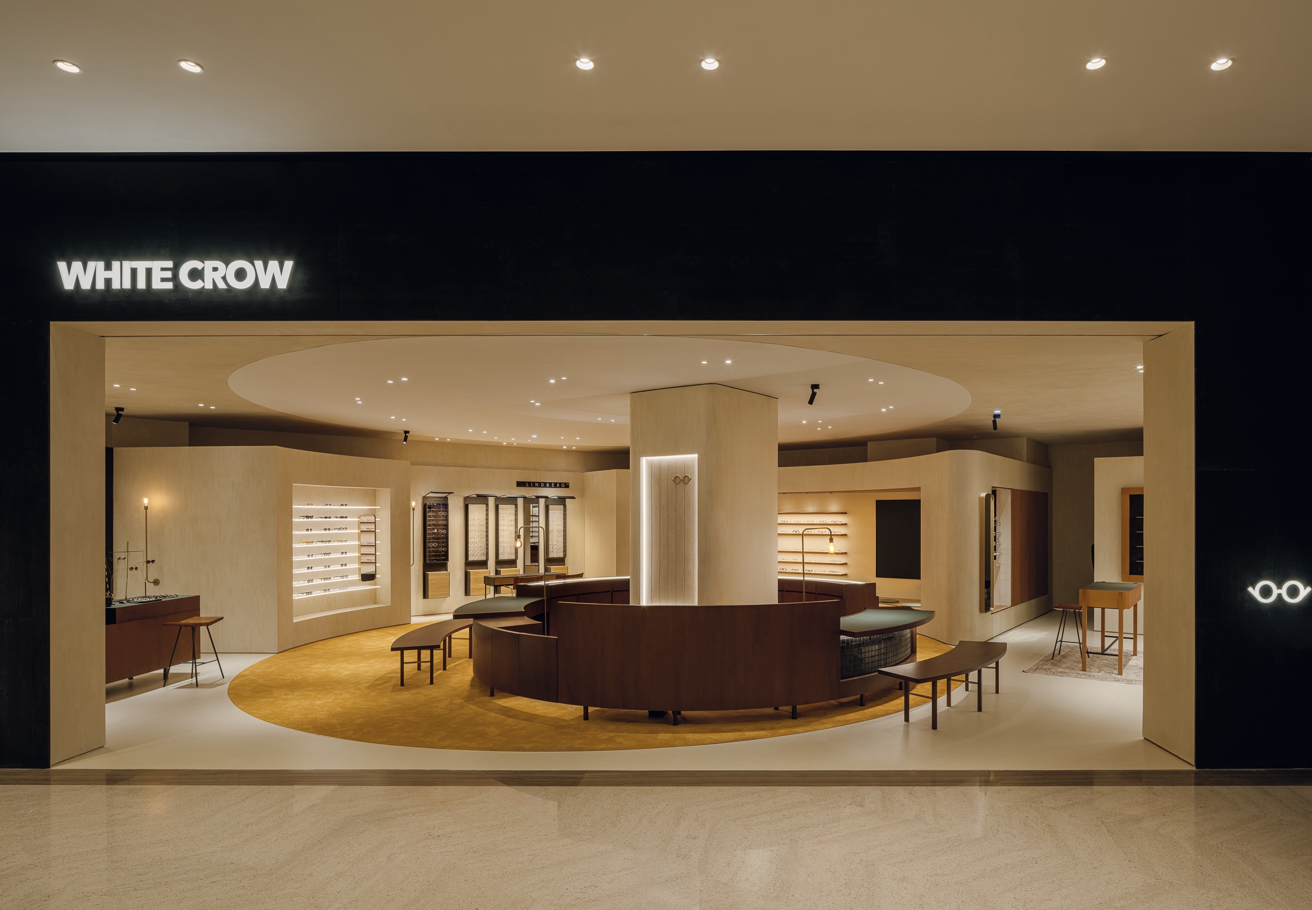 白鸦眼镜（锦沧文华店）丨中国上海丨几言设计研究室-5