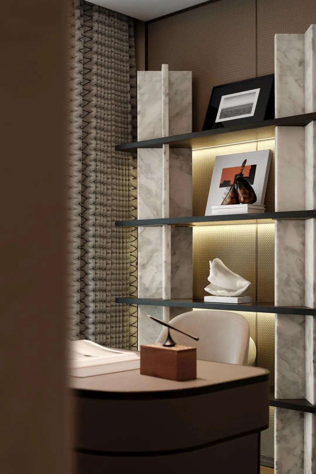 西安公司曲江安泊府丨中国西安丨软装上海泽钦室内设计,硬装奥迪室内设计团队-53