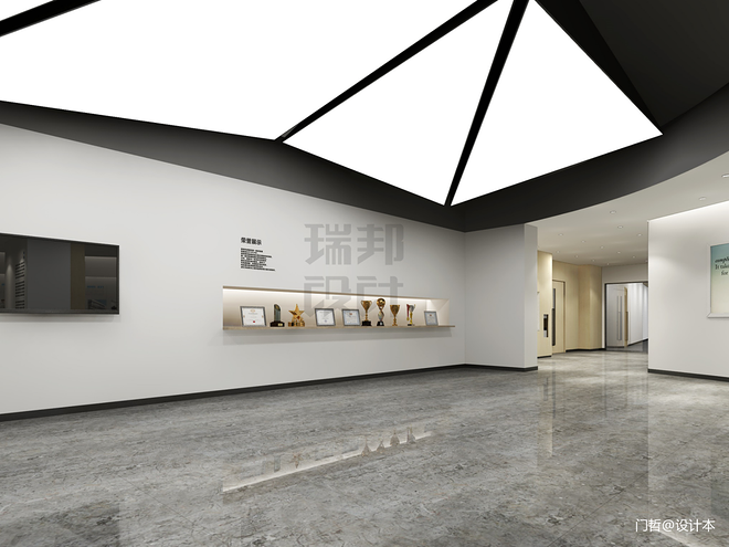 嘉一集团办公空间书香办公综合体-17