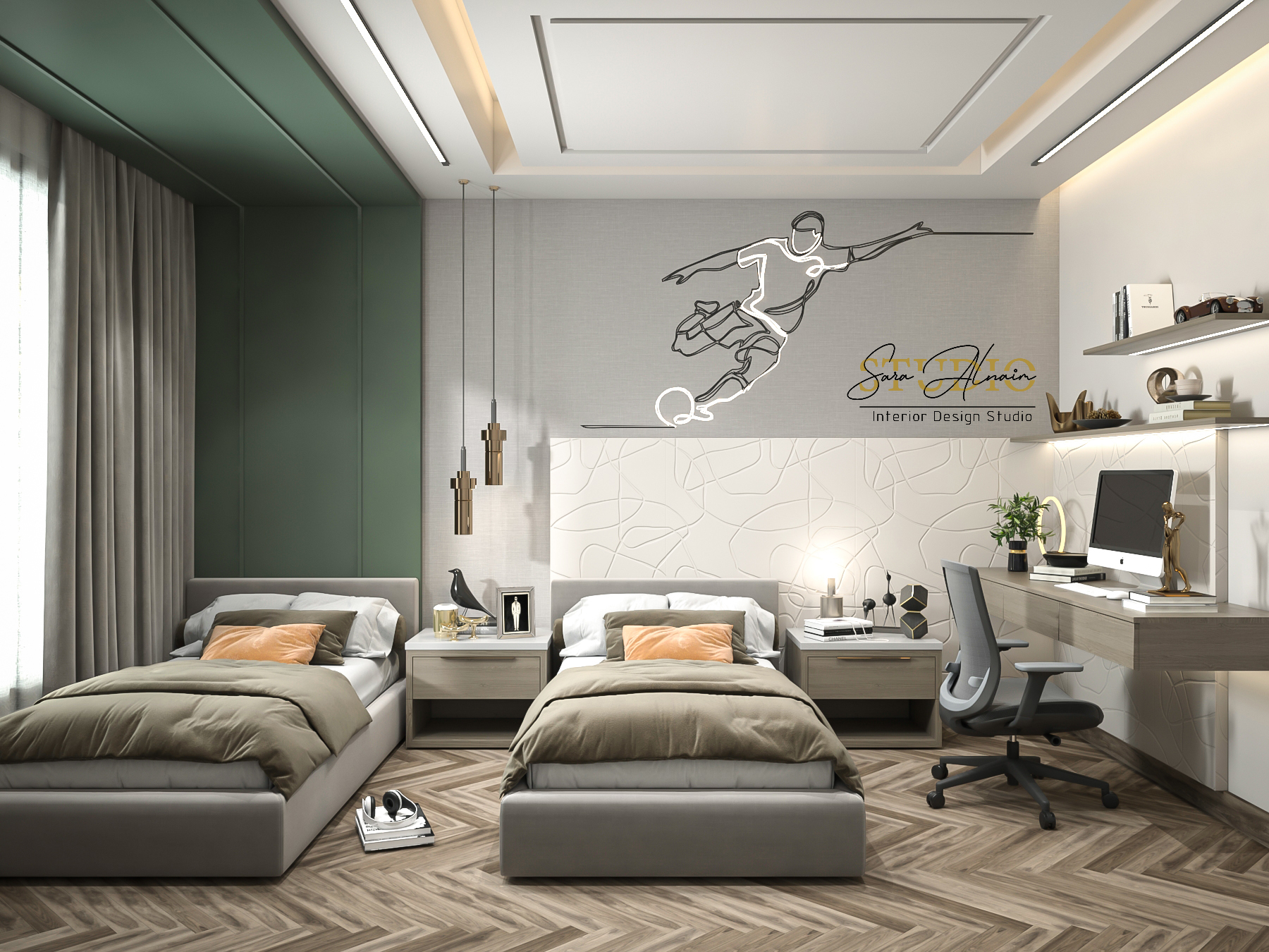 BOYS BEDROOM MODERN DESIGN-1