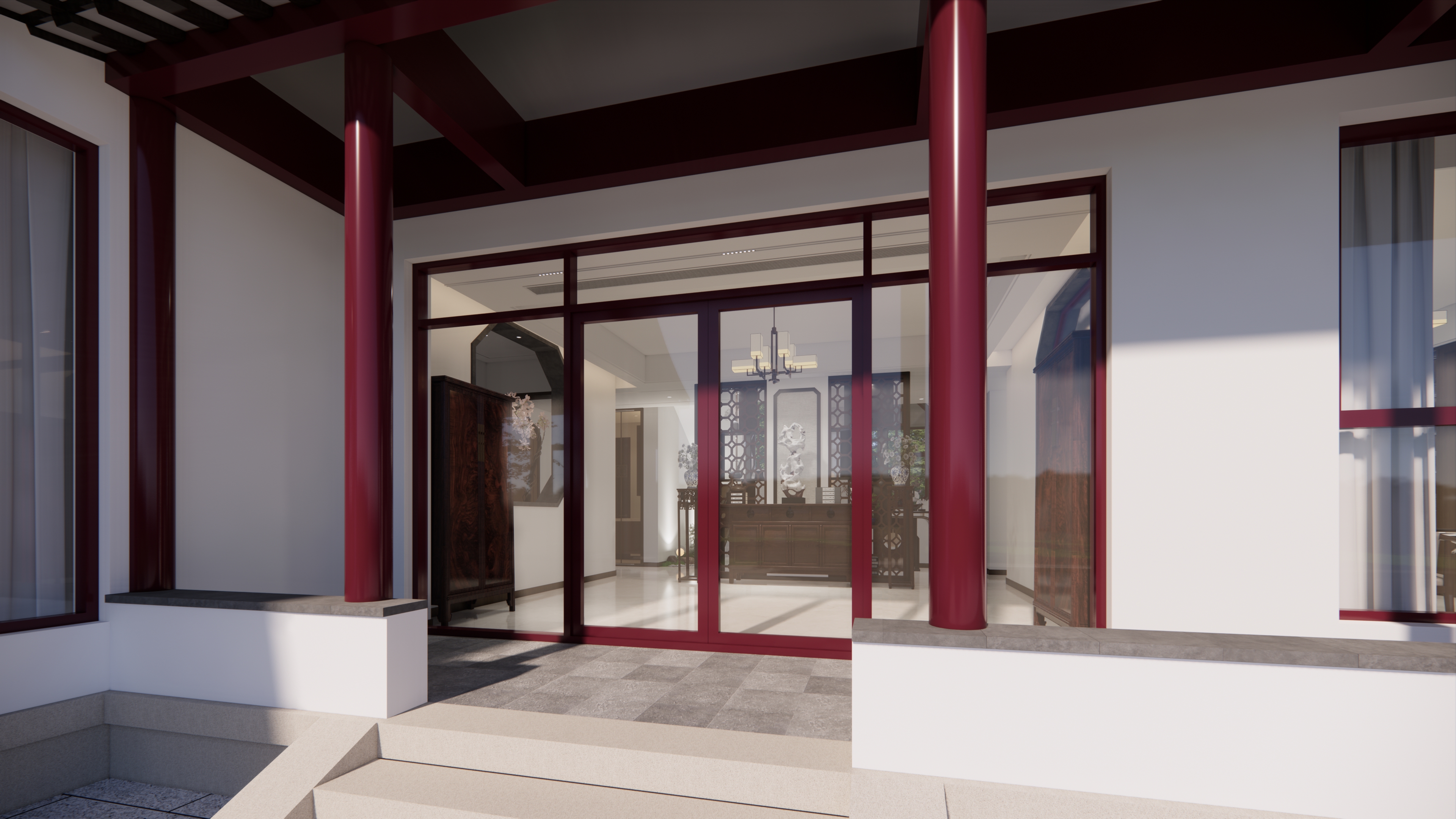 平湖瑞园中式别墅-11